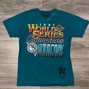 Teal 1997 World Series Champions T-Shirt